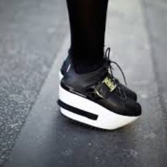 Y-3 Kyura Black White Wedge - Picture 2 of 4